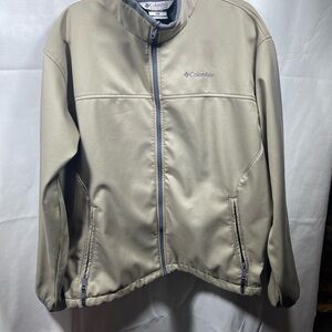 Columbia Beige Softshell Jacket